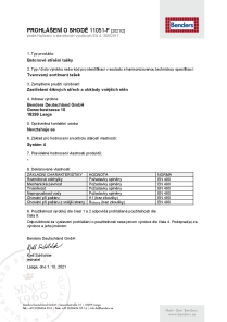 Prohlášení o shodě 11051-F