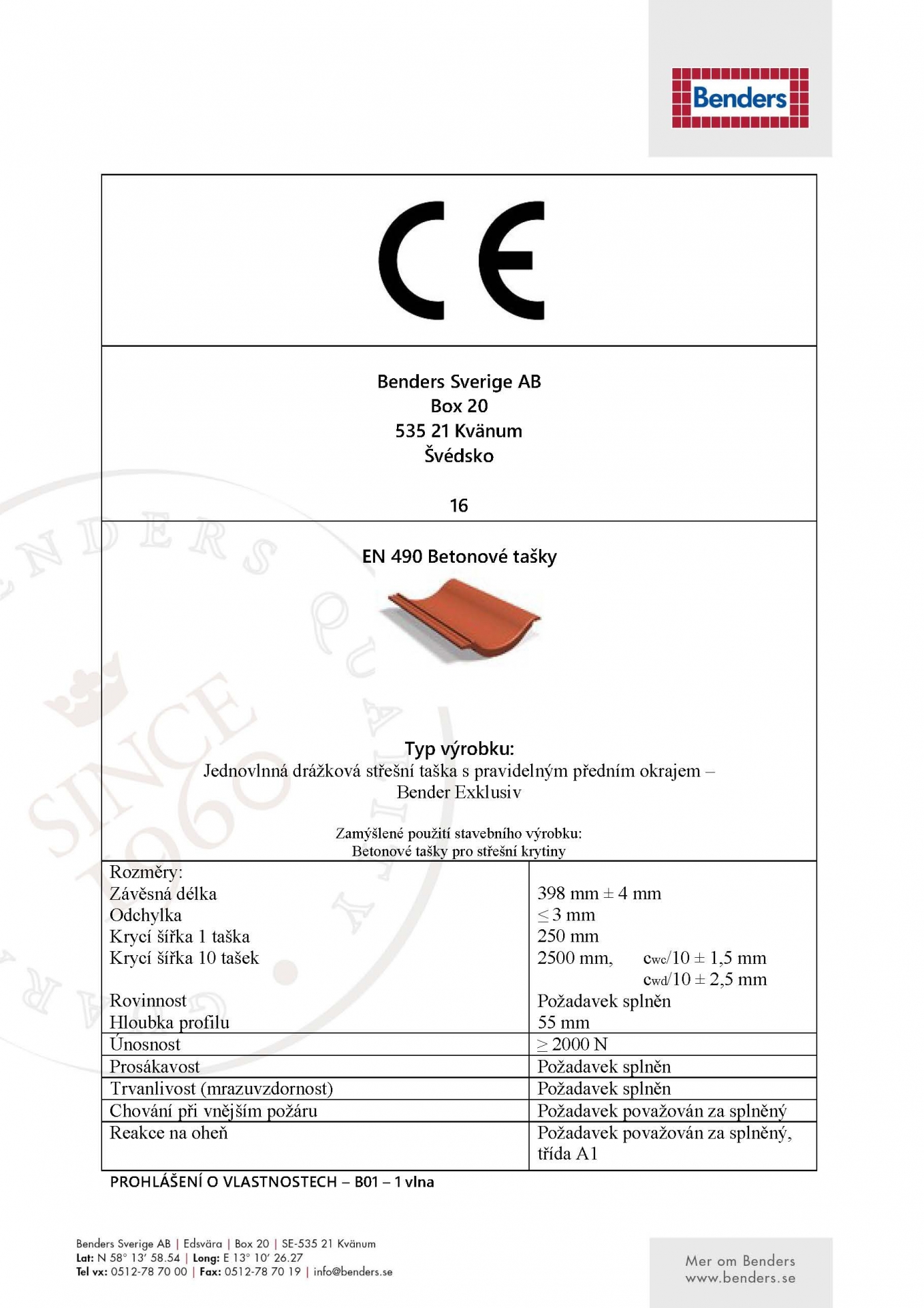 CE-certifikát prohlášení o shodě-Exklusiv